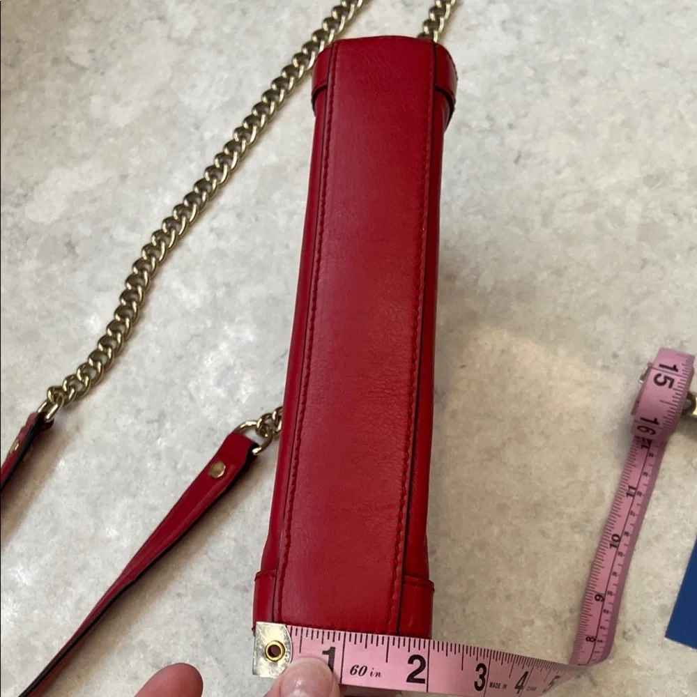 Rebecca Minkoff Red Leather Crossbody Bag - Picture 13 of 15